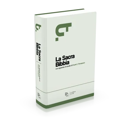 ITALIEN, BIBLE NR, THOMPSON, RELIE, COUV. BLEU