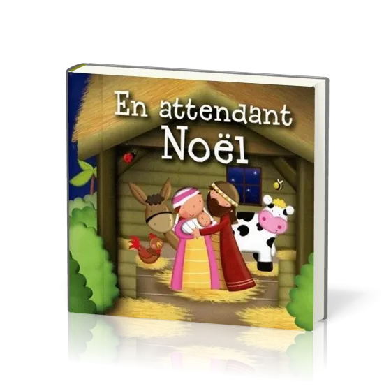 En attendant Noël - livre cartonné