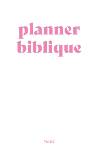 Planner biblique - 3ème édition