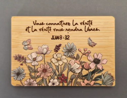 Magnet bambou – Jean 8 : 32