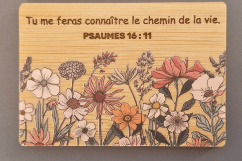 Magnet bambou – Psaumes 16 : 11