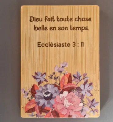 Magnet bambou – Ecclesiaste 3 : 11