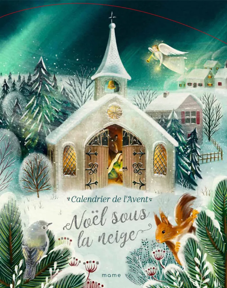 Calendrier de l'avent - Noël sous la neige