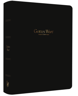 Schlachter Liebezurbibel (Schreibrandbibel Sola) - Flexibler Kunstledereinband - Schwarz mit...