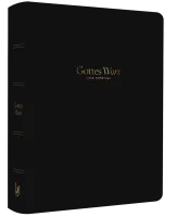 Schlachter Liebezurbibel (Schreibrandbibel Sola) - Flexibler Kunstledereinband - Schwarz mit...