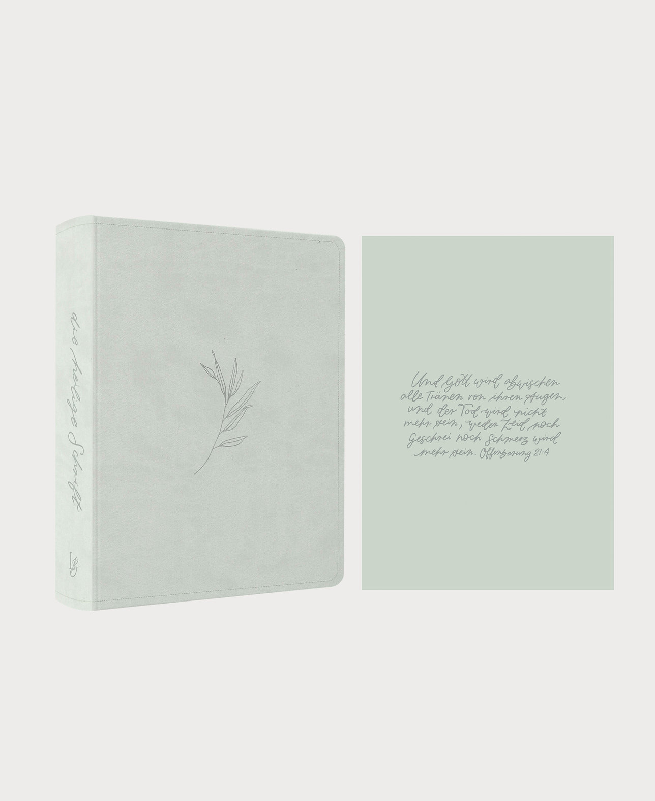 Schlachter Liebezurbibel (Schreibrandbibel Eden) - Flexibler Kunstledereinband - Mint mit...