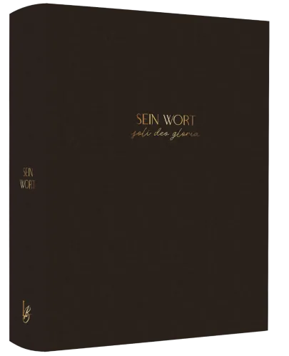 Schlachter Liebezurbibel (Schreibrandbibel Terra) - Hardcover - Leinen braun mit Schreibrand