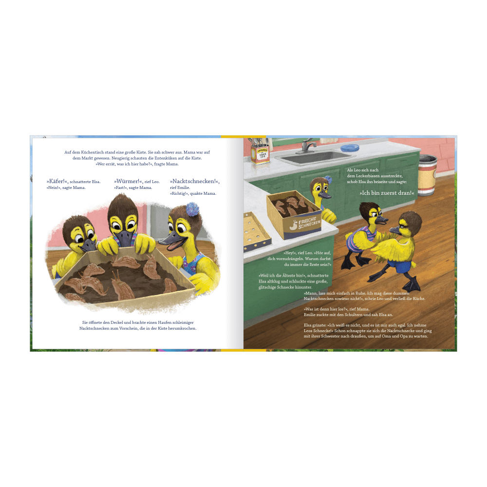 Elsa will die Erste sein - Wenn Kinder streiten