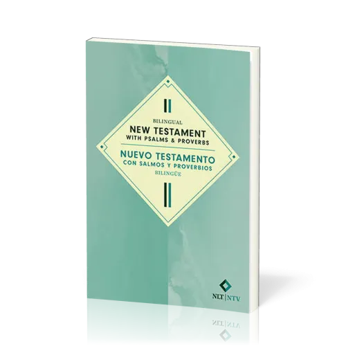 Espagnol / Anglais, Nouveau Testament bibilingue, NTV / NLT - Avec Psaumes et Proverbes
