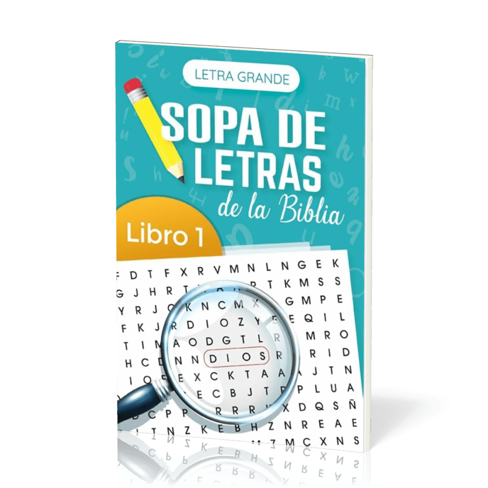 Sopa de letras de la Biblia (Letra grande) - Libro 1