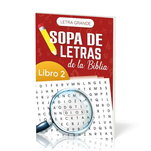 Sopa de letras de la Biblia (Letra grande) - Libro 2
