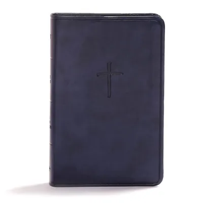 Englisch, Bibel King James Version, kompakt, Kunstleder, dunkelblau
