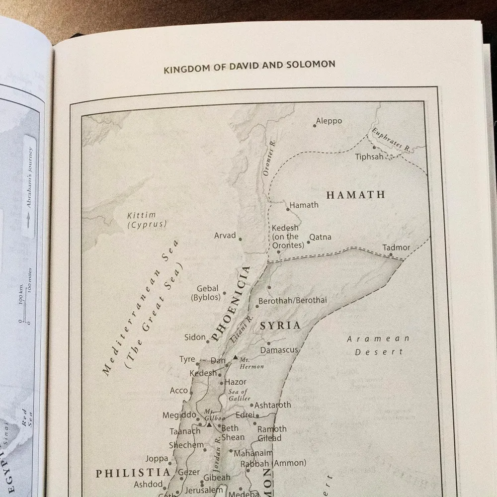 Anglais, Bible, NKJV, gros caractères, bordeaux