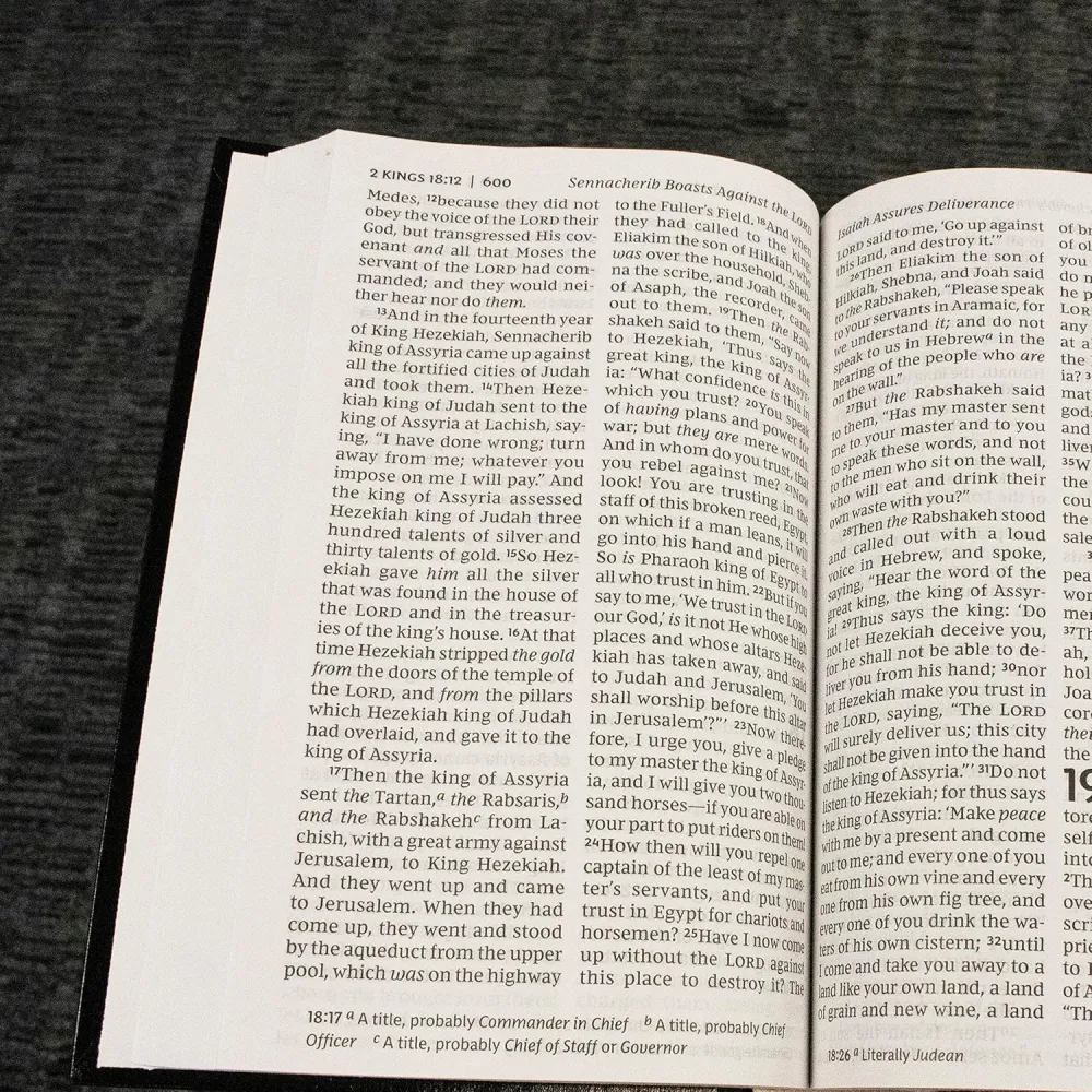 Englisch, Bibel New King James Version, Grossdruck, bordeaux