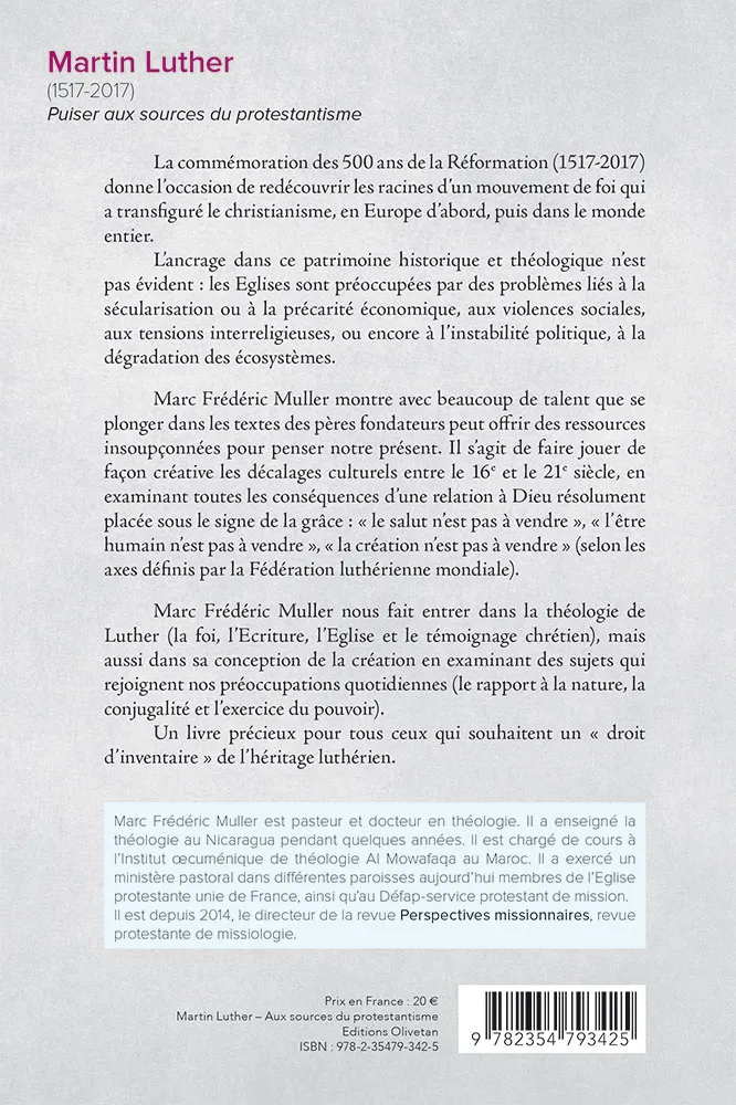 Martin Luther (1517-2017) - Puiser aux sources du protestantisme