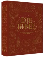 NeÜ bibel.heute Liebezurbibel (Schreibrandbibel Redeemed) - Hardcover rot - Für Teenie