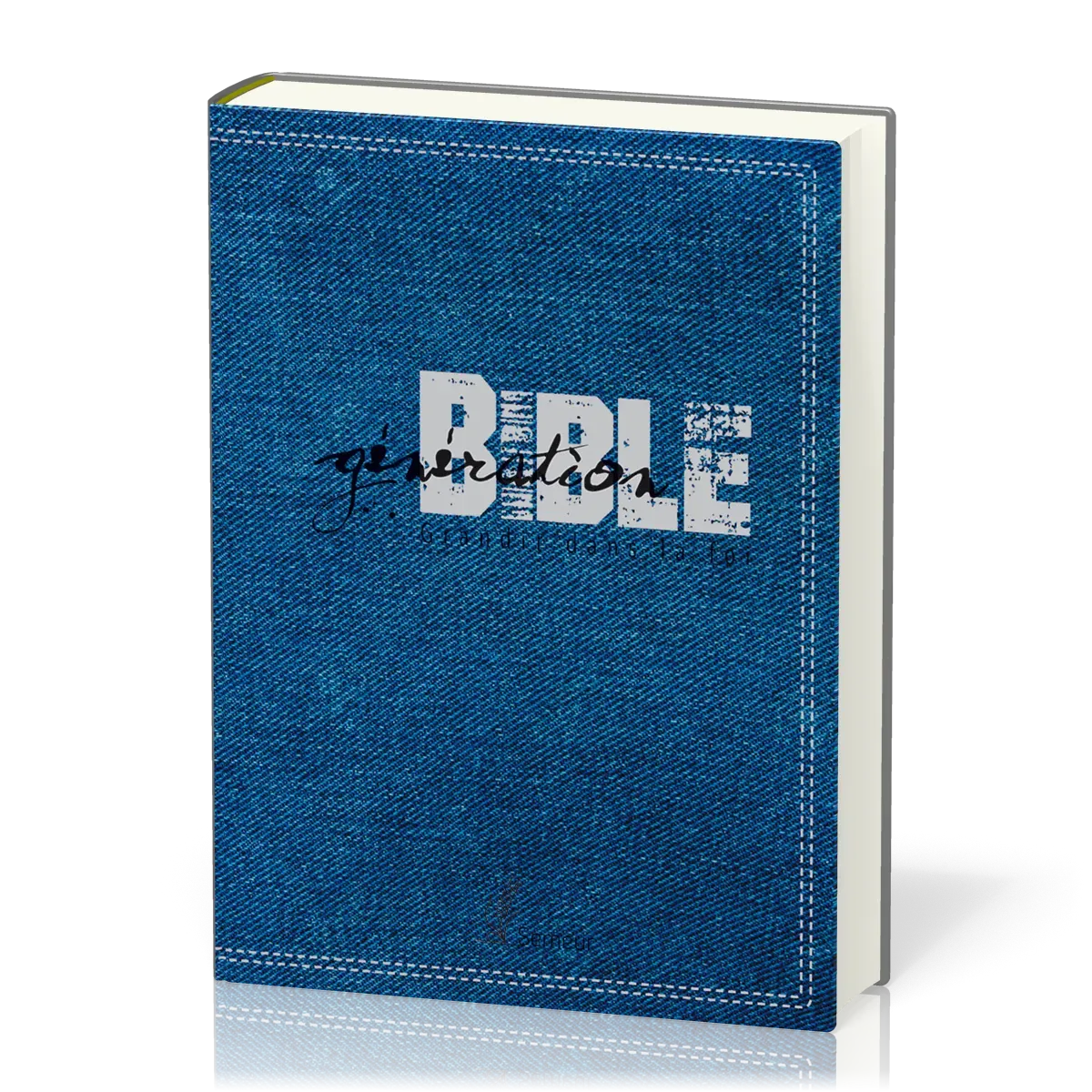 Bible d'étude Semeur, souple,  jeans - Génération - Grandir dans la foi