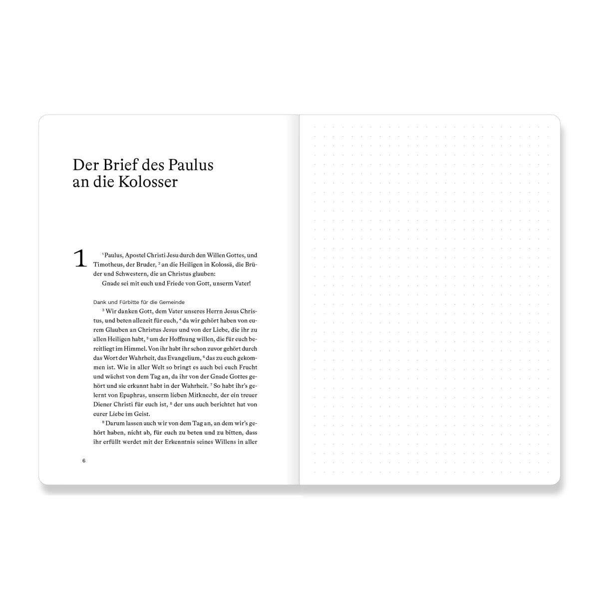 Kolosser - Bibeljournal