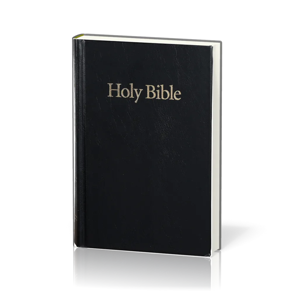 Anglais, Bible, King James Version, cartonnée, noire