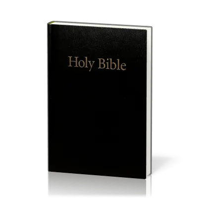 Englisch, Bibel King James Verison, mittelgross, kartonniert, schwarz