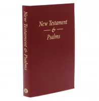 Englisch, Neues Testament & Psalmen King James Version, broschiert, rot