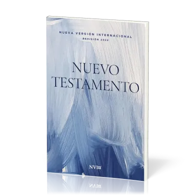 Espagnol, Nouveau Testament, Nueva Versión Internacional NVI 2022, broché, bleu