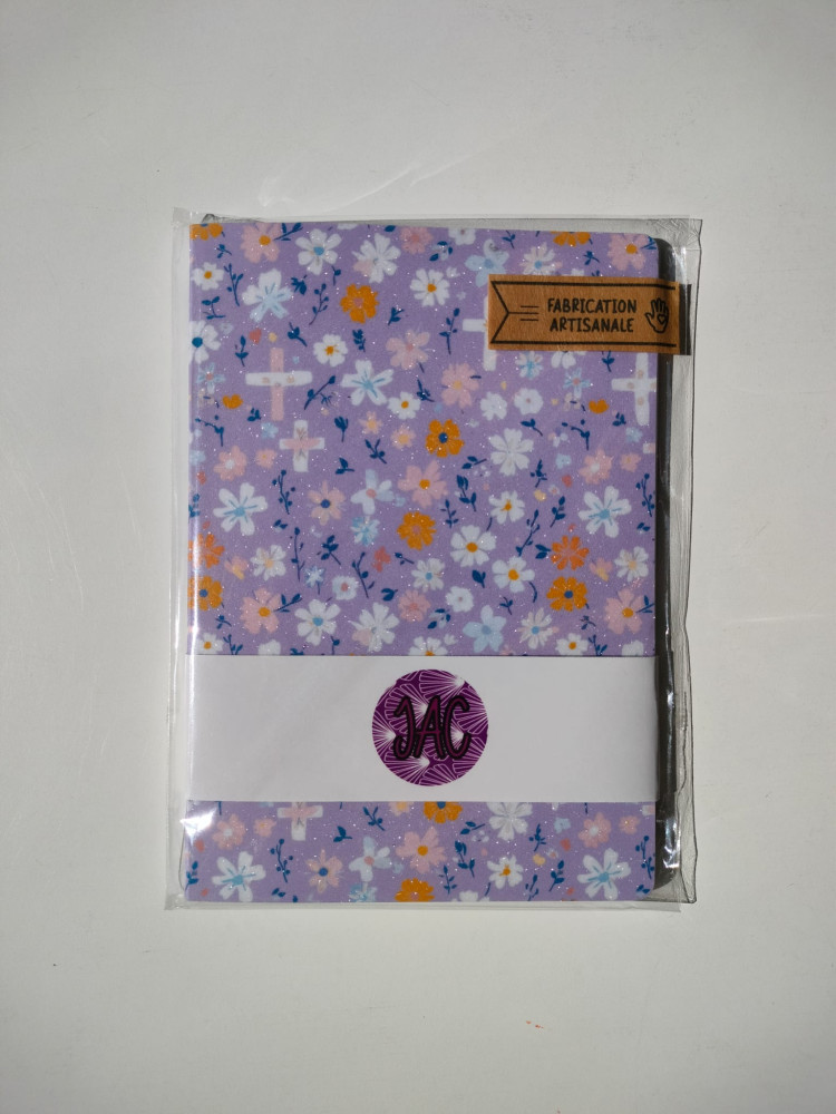 Carnet Signature - Croix Violette
