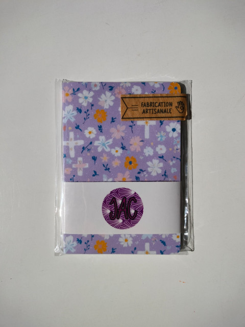 Carnet Mini - Croix Violette