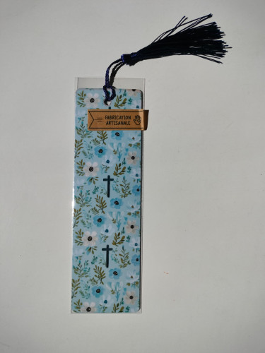 Marque-Page avec pampille - Croix Bleue