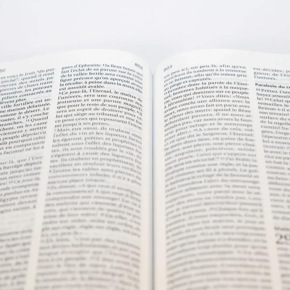 Bibel Segond 21, französisch (Premium Style) - gestepptes Hardcover aus Canvas mit Blumenmuster