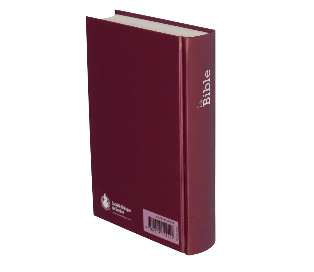 Bible Segond 21 compacte - couverture rigide motif prune