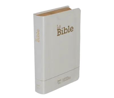 Bible Segond 21 compacte (Premium Style) - couverture souple toile blanche, avec tranches dorées...