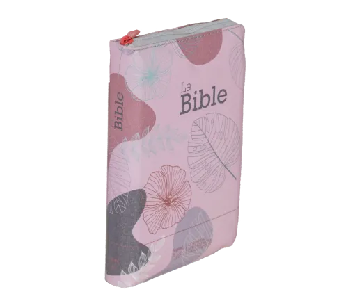 Bibel Segond 21 französischn (premium style) - Softcover aus Leinen mit Blättermuster, mit...