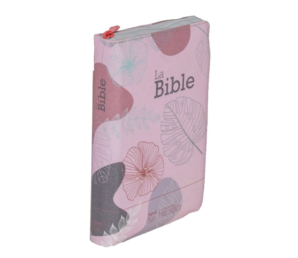 Bible Segond 21 compacte (Premium Style) - couverture souple toilée couleur rose bonbon, avec...