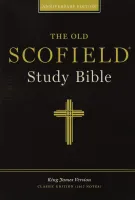Anglais, Bible détude Scofield KJV, noire, reliée cuir luxe, édition classique - KJV Old Scofield...