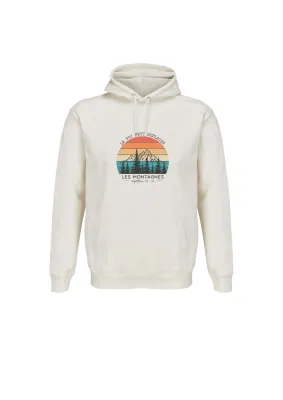 Sweat à capuche - écru