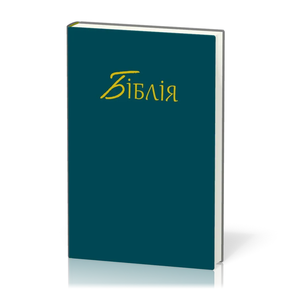 Ukrainisch, Bibel, gebunden, blau
