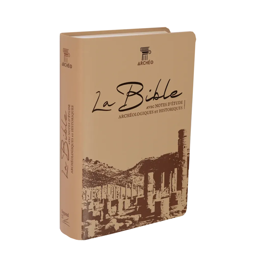 Bible Segond 21 «archéo», avec notes d'étude archéologiques et historiques - modèle souple, toile...