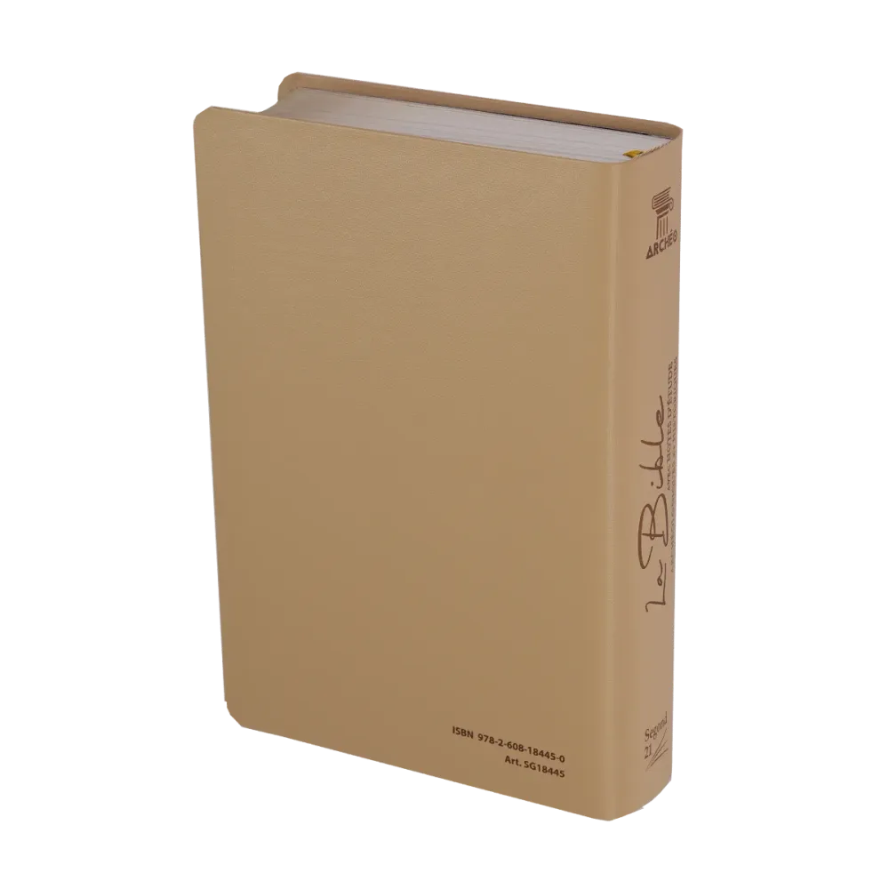 Segond 21 "Archäo"-Bibel, französisch, mit archäologischen und historischen Studiennotizen -...