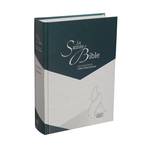 Bible d'étude Segond NEG MacArthur - Couverture rigide bicolore