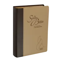 Bibel NEG MacArthur - Biegsames Leinen, Goldschnitt, braun/beige