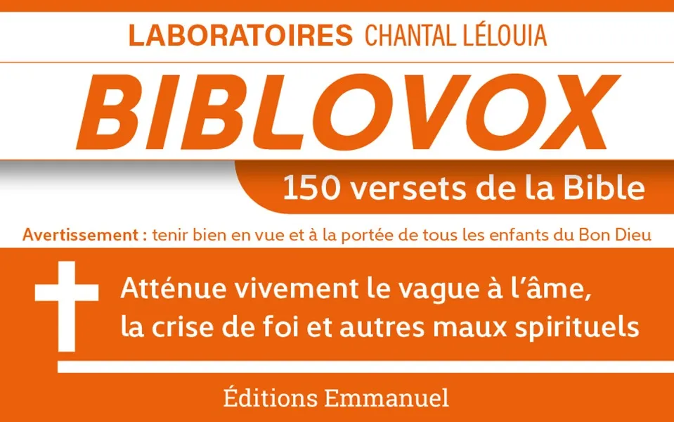 Biblovox - 150 versets de la Bible