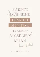 Kalender Kärtchen - Fatzer alive - Jesaja 41,10 (Jahreskalender)
