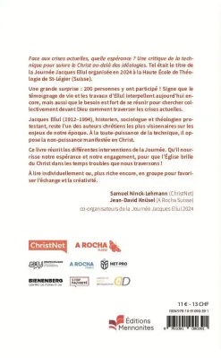 Face aux désastres - Avec Jacques Ellul, penser la crise et choisir l’espérance [coll. Foi au...