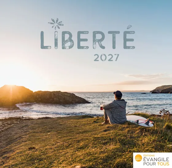Liberté  - Calendrier de table