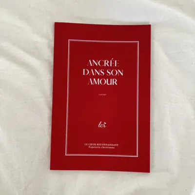 Carnet d'étude Ancrée dans son Amour - Spécial Femmes Nouvellement Converties