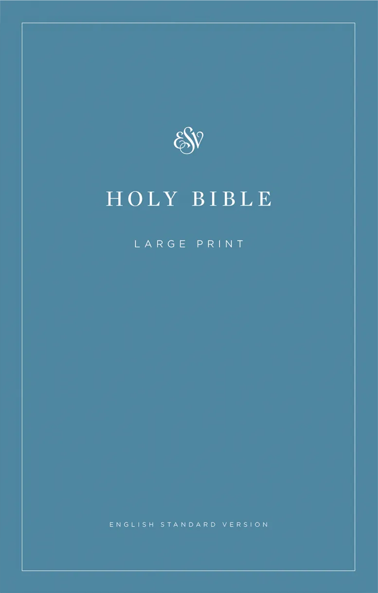 Anglais, Bible ESV, grands caractères - ESV Economy Bible, Large Print, Paperback