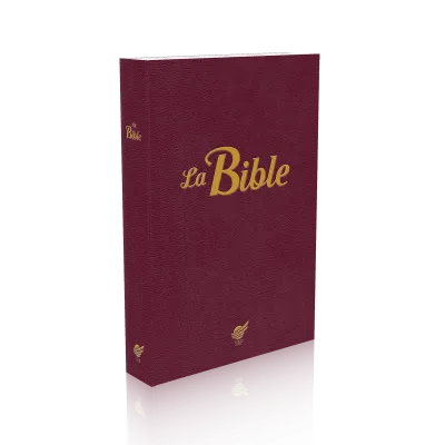 Bible Segond 1910, brochée, bordeaux - Nouvelle édition de la Bible Vie, compacte, paroles de...