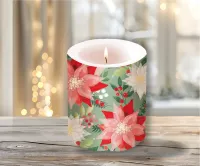 Kerze Weihnachtsstern