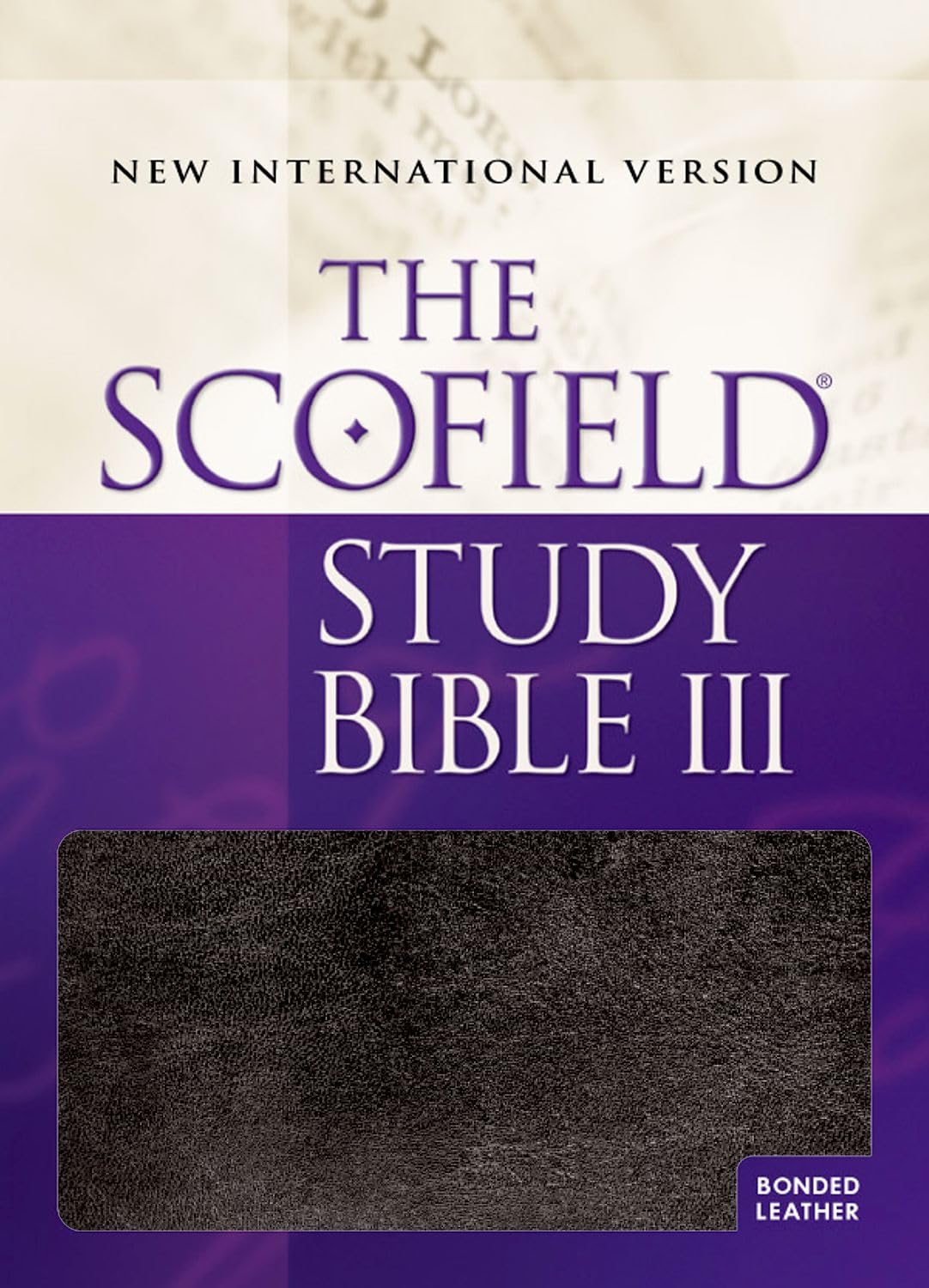 Anglais, Bible détude Scofield NIV, noire, reliée cuir luxe - NIV Scofield Study Bible III, Black...